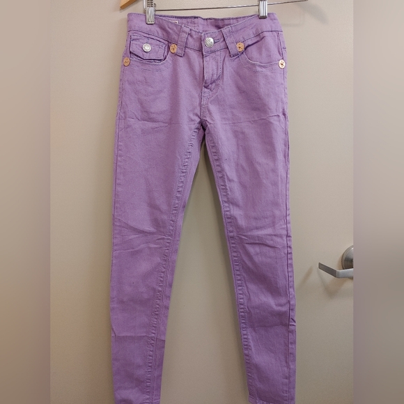 True Religion Purple Jeans SZ.27 - Picture 3 of 8